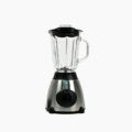 Električni blender Royalty Line sive i crne boje s provisdnom posudom.